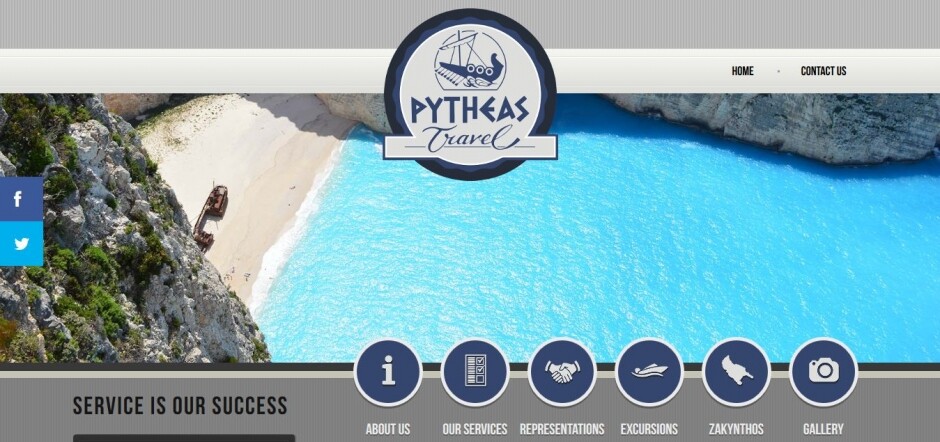 κατασκευη ιστοσελιδας pytheastravel.com