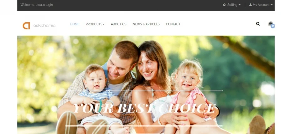 κατασκευη eshop ask-pharma.com